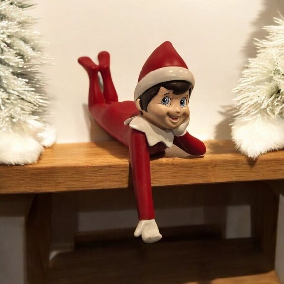 New Christmas Holiday Elf Stocking Holder - Picture 1 of 2